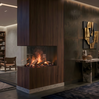 e-MatriX 800/500 RD Room Divider Optimyst Electric Fire – Dimplex