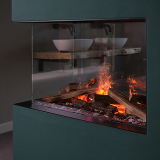 e-MatriX 800/500 RD Room Divider Optimyst Electric Fire – Dimplex