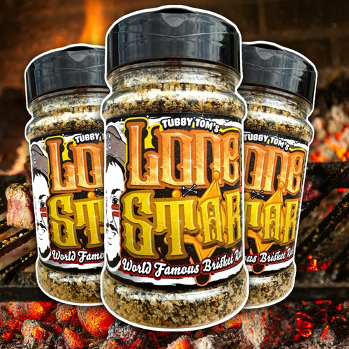 Lone Star - Texas Inspired Super Lean Brisket Rub - Tubby Tom's