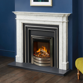 SLE43iXD Full Depth Inset Electric Fire with Real Logs - Solution Fires