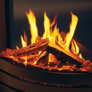TrueFlame 16 3DX LCD Inset Electric Fire - Solution Fires