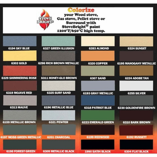 Stove Bright HT Paint 400ml Aerosol - Calfire