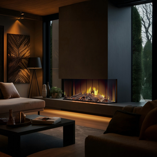 Trueflame 100 3DX LCD Media Wall Electric Fire - Solution