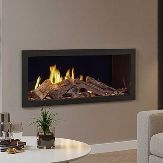 Trueflame 100 3DX LCD Media Wall Electric Fire - Solution
